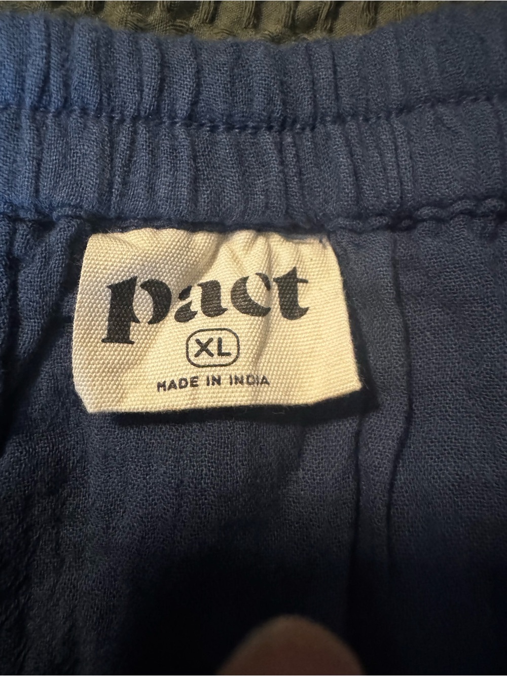 Pact Women’s Blue Tiered Maxi Skirt - Casual Boho Style size xl - Picture 3 of 4